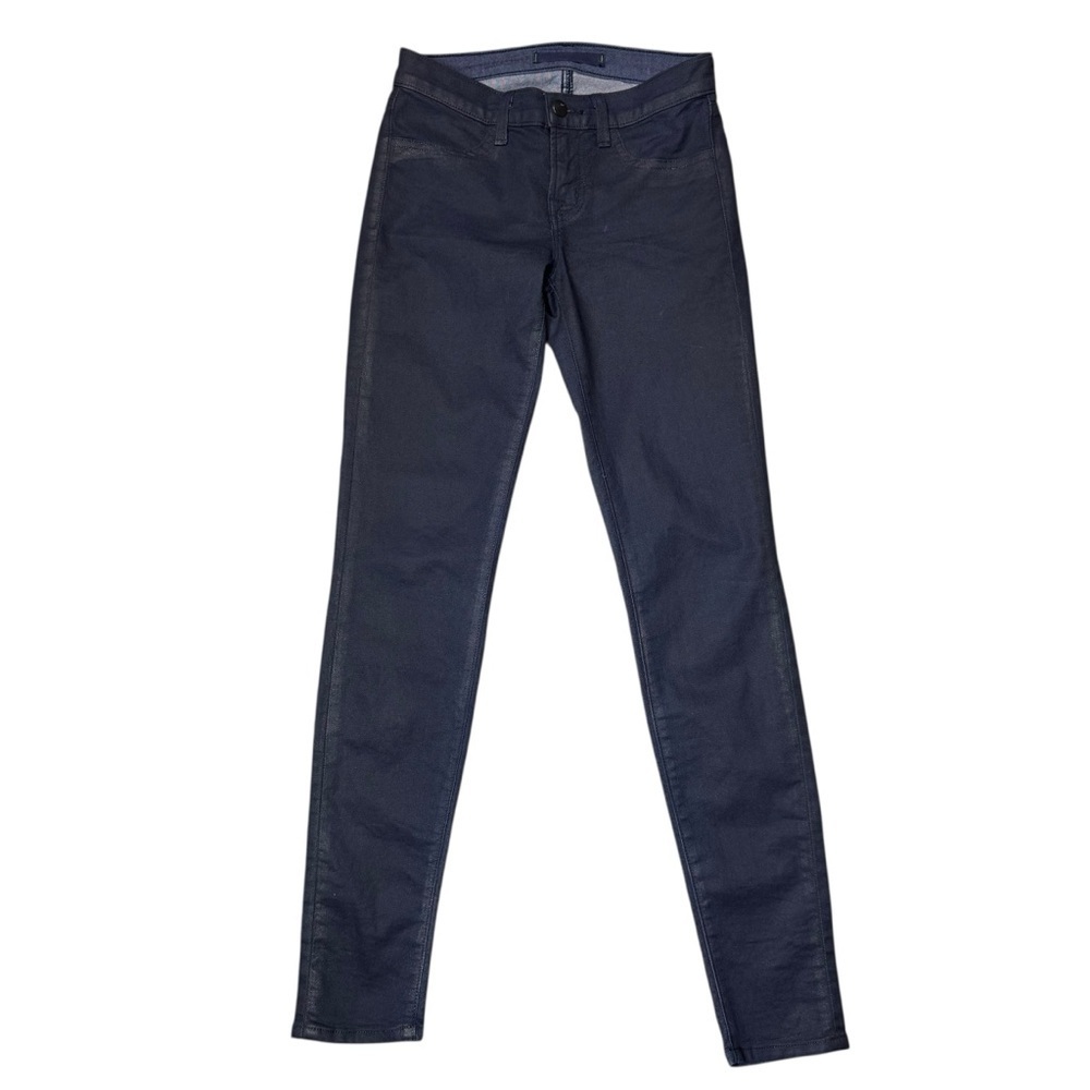 J BRAND Denim Jeans Leggings In Blue Knight Size 25